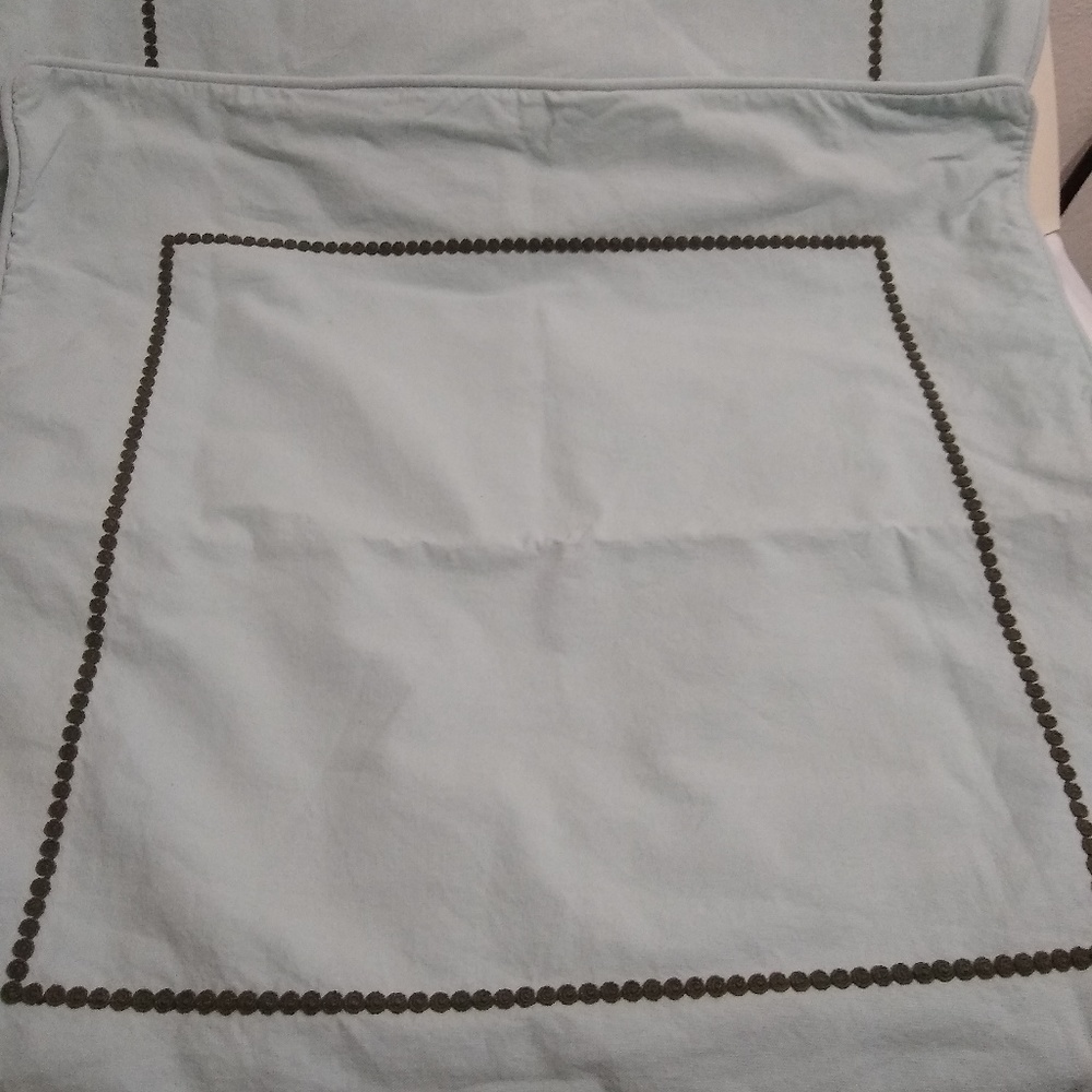 Echo Two Sqaure Decorative Pillow Cases